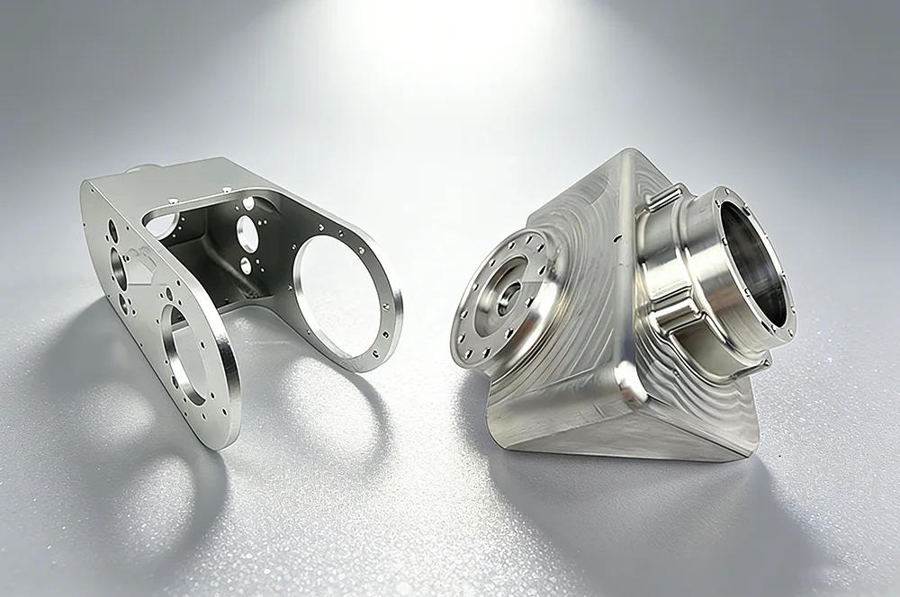 Prinsip teras dan aplikasi pemprosesan CNC aloi aluminium dalam bahagian ringan robot.